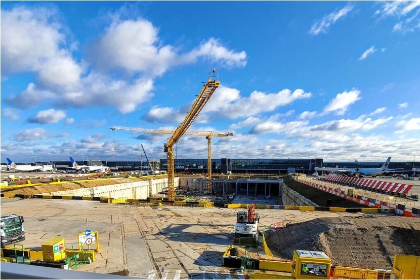 Heathrow Taxiway Kilo: Supplying UK-made steel for critical airside infrastructure